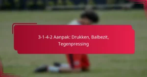 Read more about the article 3-1-4-2 Aanpak: Drukken, Balbezit, Tegenpressing
