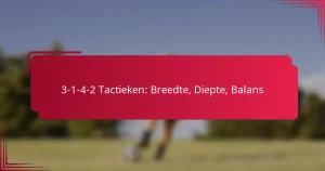 Read more about the article 3-1-4-2 Tactieken: Breedte, Diepte, Balans