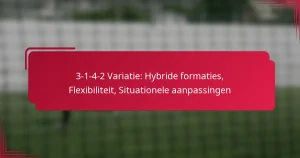 Read more about the article 3-1-4-2 Variatie: Hybride formaties, Flexibiliteit, Situationele aanpassingen