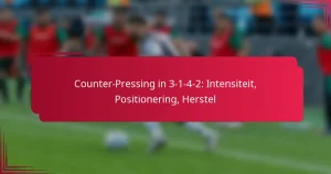 Read more about the article Counter-Pressing in 3-1-4-2: Intensiteit, Positionering, Herstel
