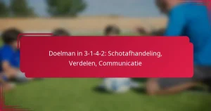 Read more about the article Doelman in 3-1-4-2: Schotafhandeling, Verdelen, Communicatie
