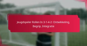 Read more about the article Jeugdspeler Rollen In 3-1-4-2: Ontwikkeling, Begrip, Integratie